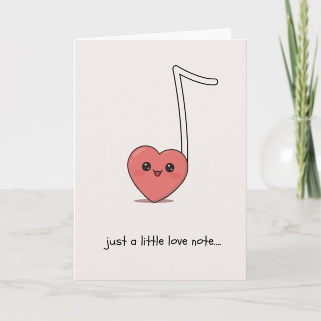 Happy Anniversary Cute Funny Simple Note Card (Front)