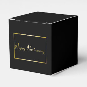 Happy Anniversary favour box