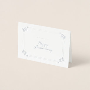 Happy Anniversary Foil Card