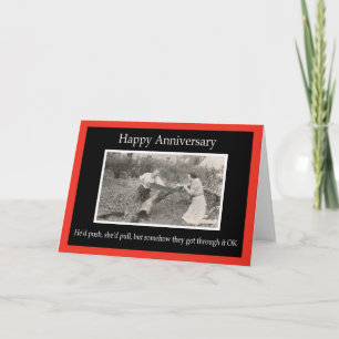 Happy Anniversary - FUNNY Card