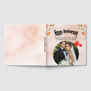 Happy Anniversary Guest Book