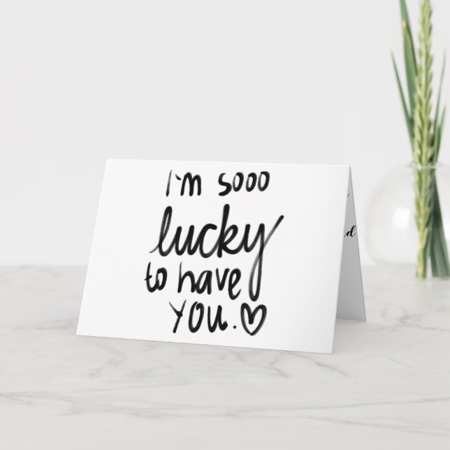 ***HAPPY ANNIVERSARY*** HAPPY "YOU" ARE IN MY LIFE CARD (Front)