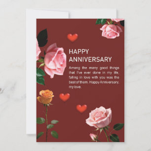 Happy Anniversary Invitation