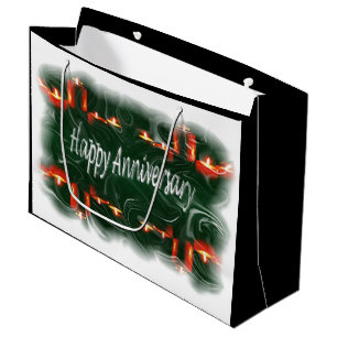 Happy Anniversary Large Gift Bag