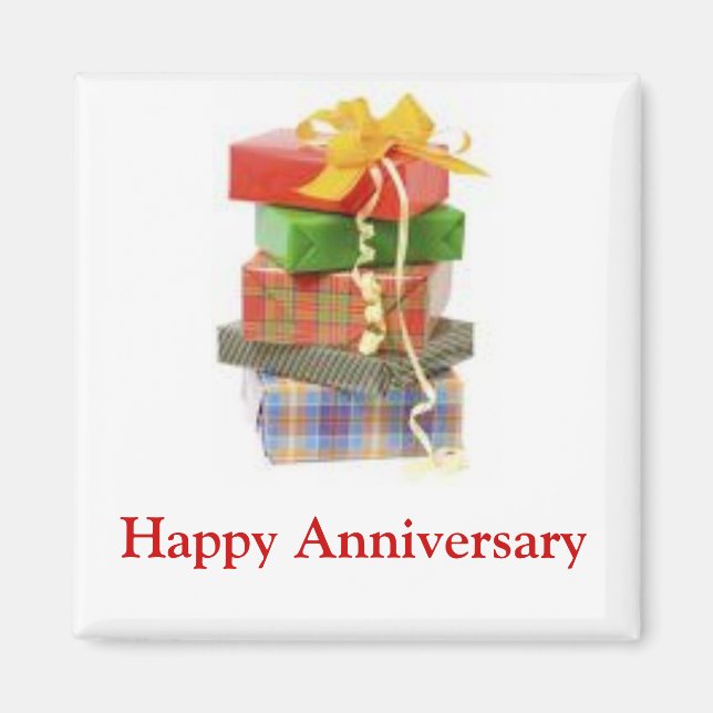 Happy Anniversary Magnet (Front)