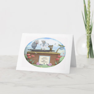 Happy Anniversary Mice Card