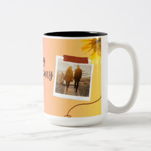 “Happy Anniversary Mug Romantic Gift for Couple