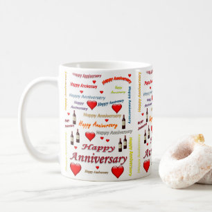 Happy Anniversary Mugs