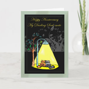 Happy anniversary my darling Soul-mate Card