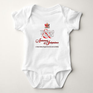 Happy Anniversary of Independence T&T Baby Bodysuit
