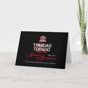 Happy Anniversary of Independence T&T Card