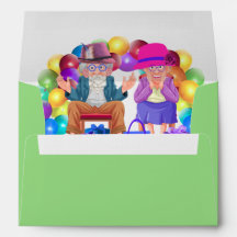 Happy Anniversary Older Grandparents Envelopes