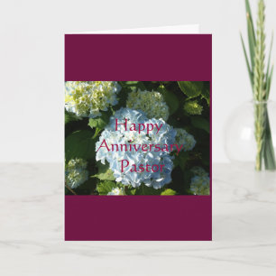 Happy  Anniversary Pastor Card