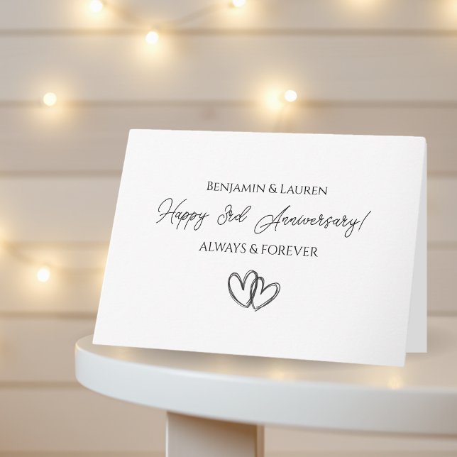 Happy Anniversary | Personalized Photo Card (Creator Uploaded)