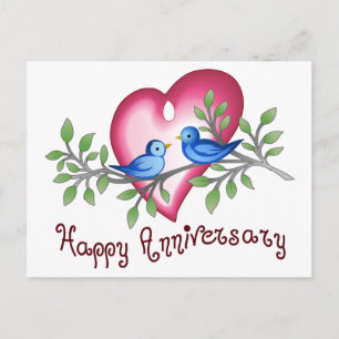 Happy Anniversary Postcard