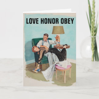 HAPPY ANNIVERSARY RETRO SPANKING GREETING CARD