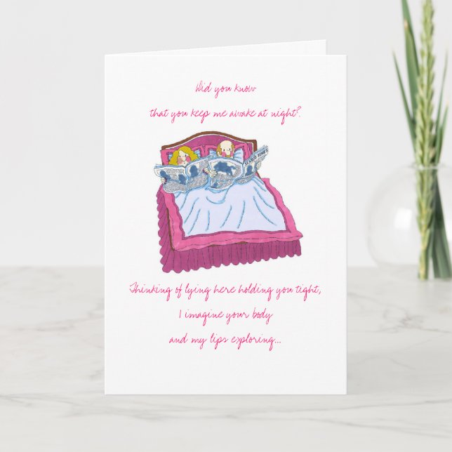 Happy Anniversary..snoring Card (Front)