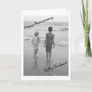 Happy Anniversary To My Husband Card