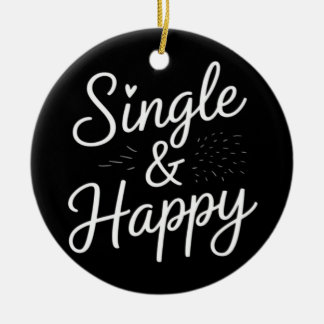 Happy Anti-Valentine's Day Essential Ceramic Ornament