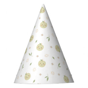 Happy Apples Pattern - Party Hat