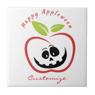 Happy Appleween Jack O'lantern Thunder_Cove Tile