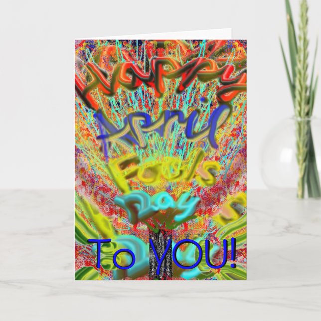 Happy April Fool's Day 2014 Card (Front)