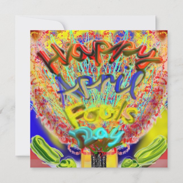 Happy April Fools Day 2014 Invitation (Front)