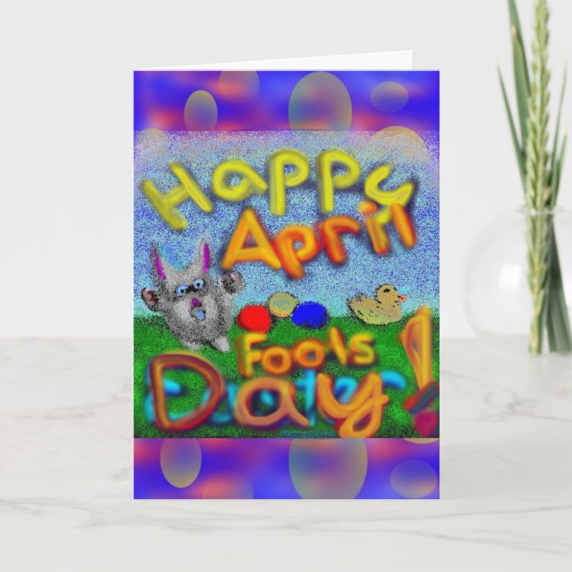 Happy April Fools Day Card (Front)