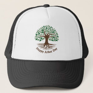 Happy Arbor Day Trucker Hat