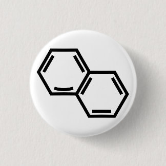 Happy Arene (double, black) 1 Inch Round Button