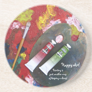 Happy Art Coaster! Coaster
