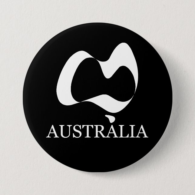 Happy Australia day  3 Inch Round Button (Front)