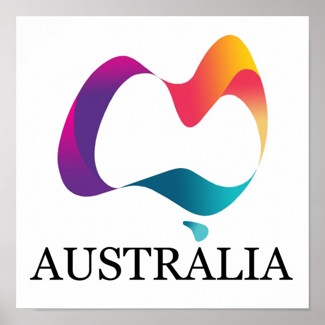 Happy Australia day Poster (Front)