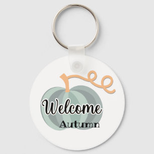 Happy Autumn Keychain