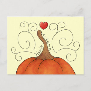 Happy Autumn Postcard