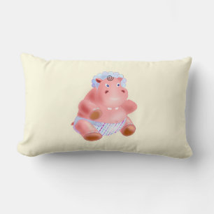 Happy Baby Hippo Pillow