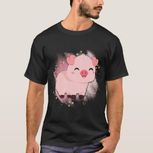 Happy Baby Piggy National Pig Day T-Shirt