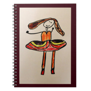 Happy Ballerina Notebook