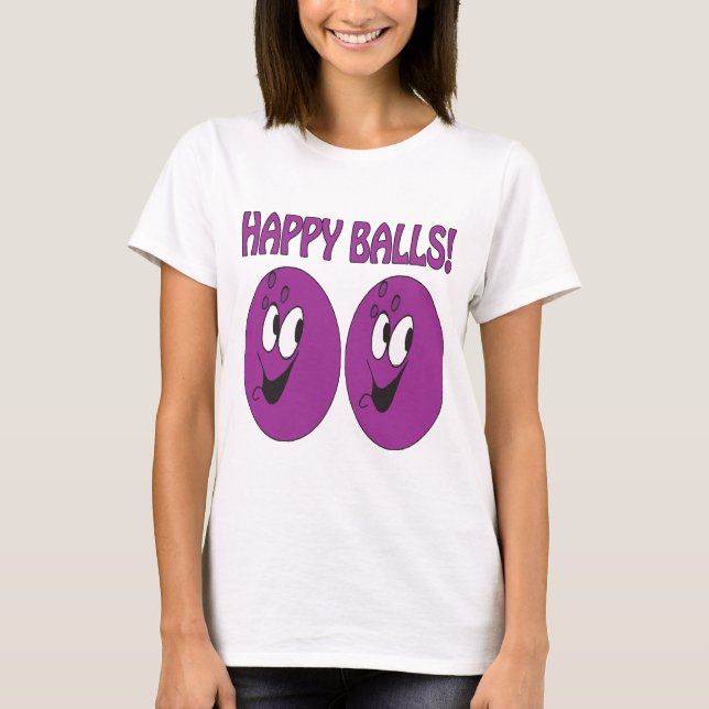 Happy Balls T-Shirt (Front)