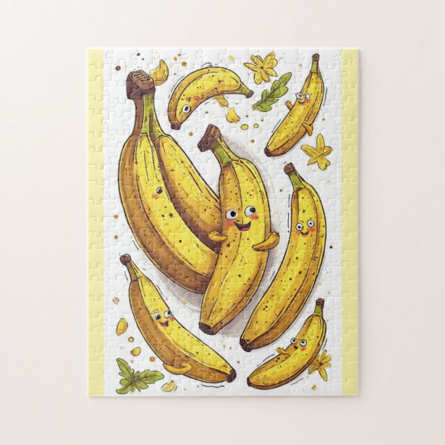 Happy Bananas Puzzle (Vertical)