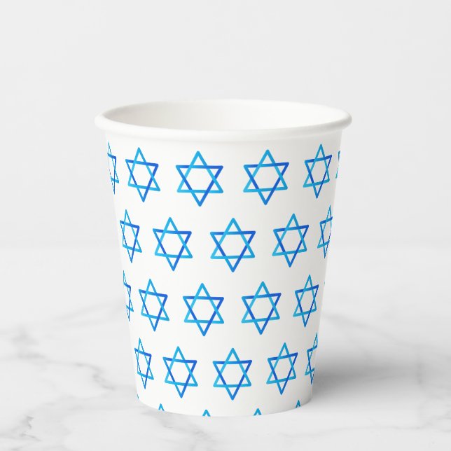Happy Bar Mitzvah, Independence Day, Anniversary Paper Cups (Front)