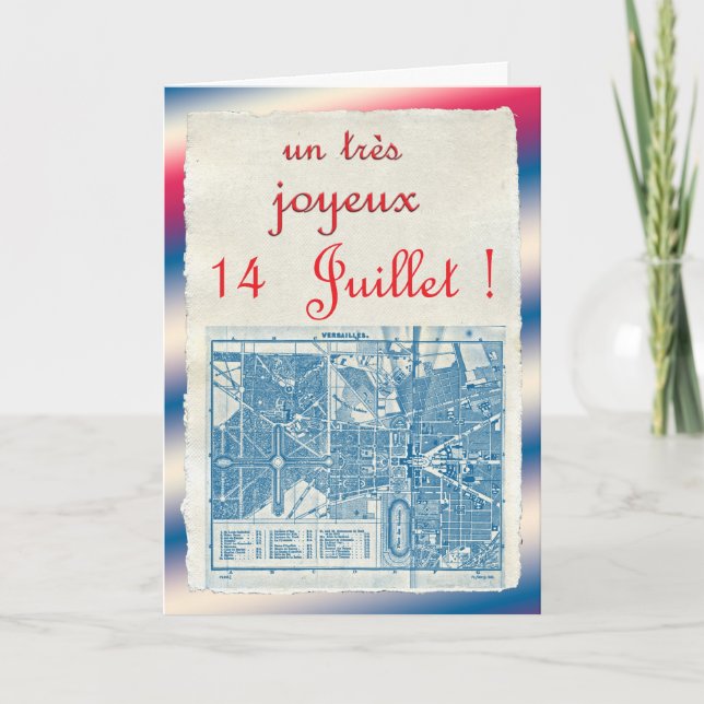 Happy Bastille Day Card (Front)