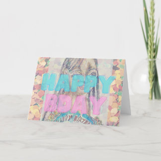 Happy BDay Thank You Card