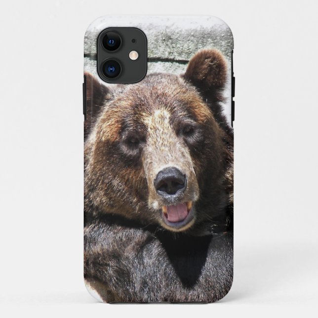 Happy Bear Case-Mate iPhone Case (Back)