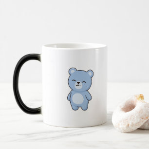 Happy Bear Minimal Kawaii Style Magic Mug