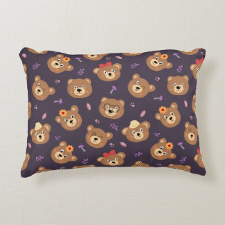 Happy Bears Accent Pillow