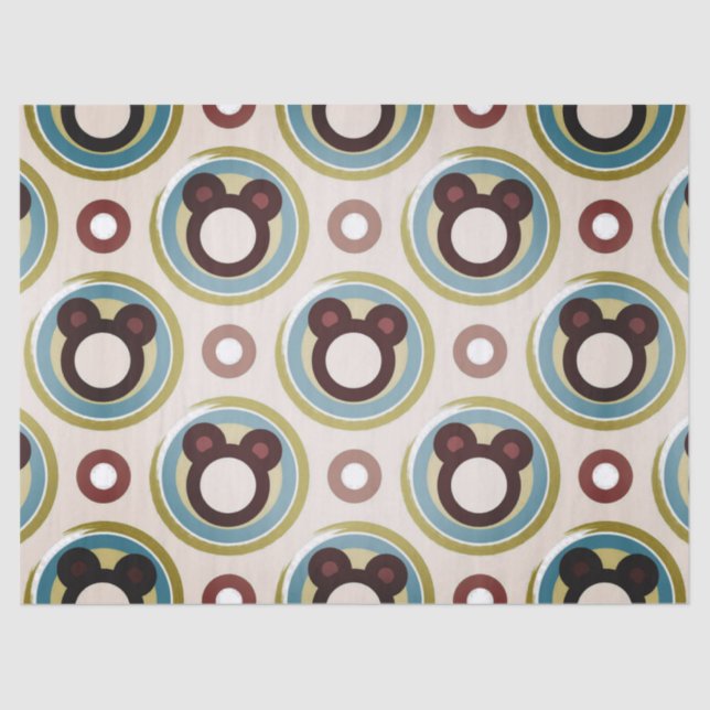 happy bears tissue paper (Front)