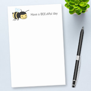 Happy Bee BEEutiful (Beautiful) Day Post-it Notes