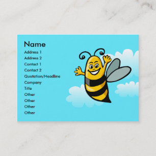 Happy Bee Business Card