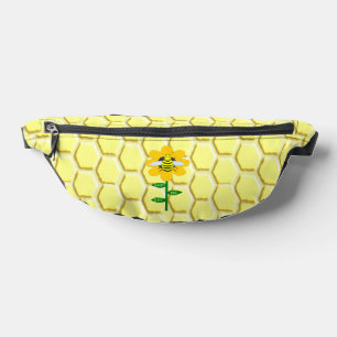 Happy Bee Day Birthday Bumblebee Fanny Pack